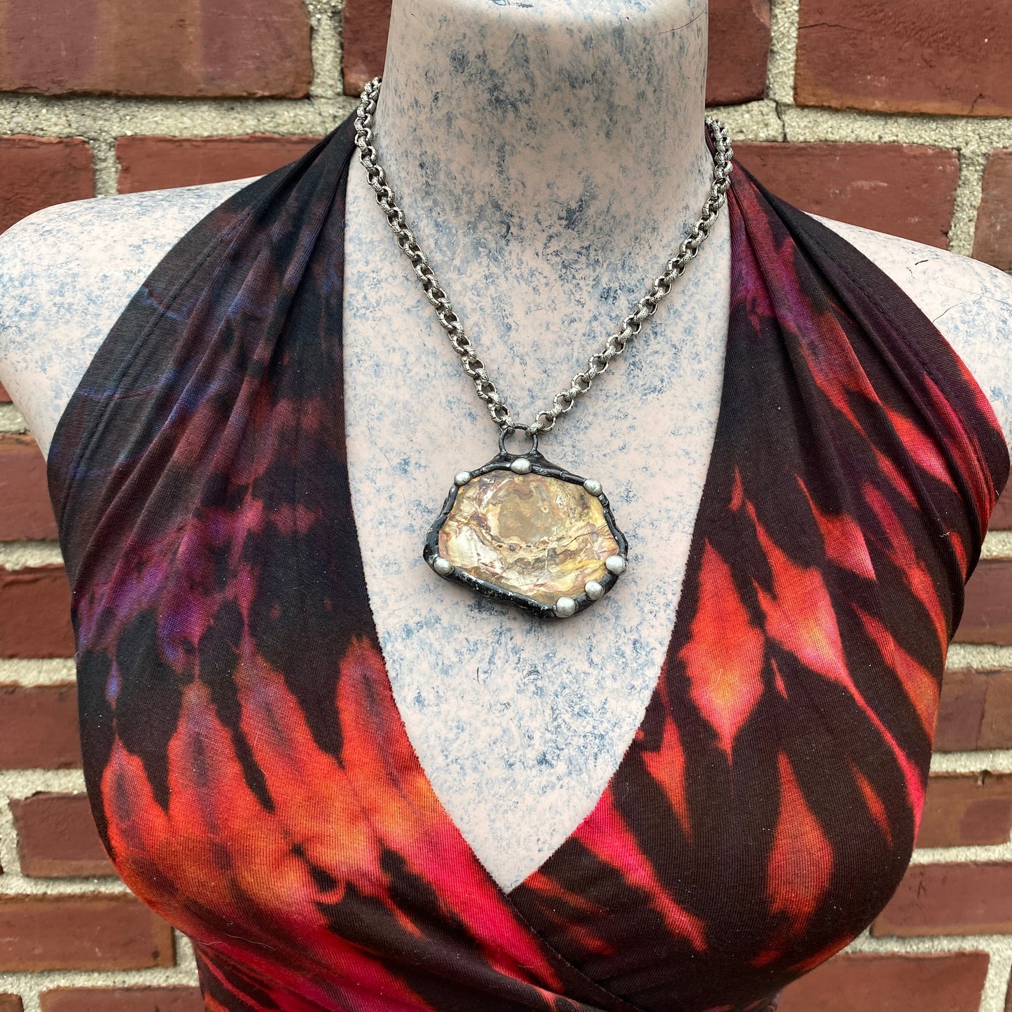 Goliath ~ Petrified Wood Necklace