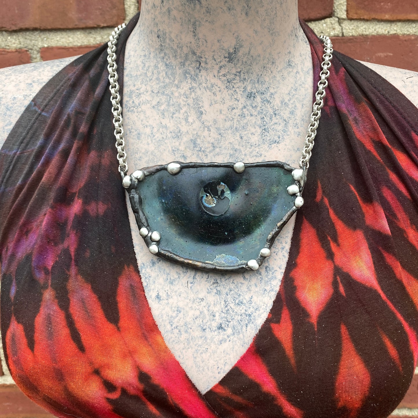 Nemi ~ Ancient Roman Glass Necklace