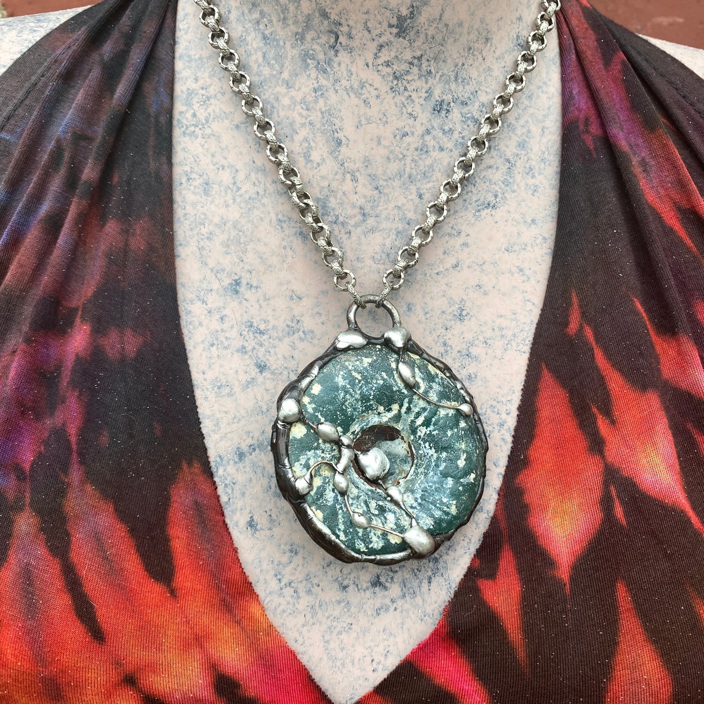 Tiber ~ Ancient Roman Glass Necklace