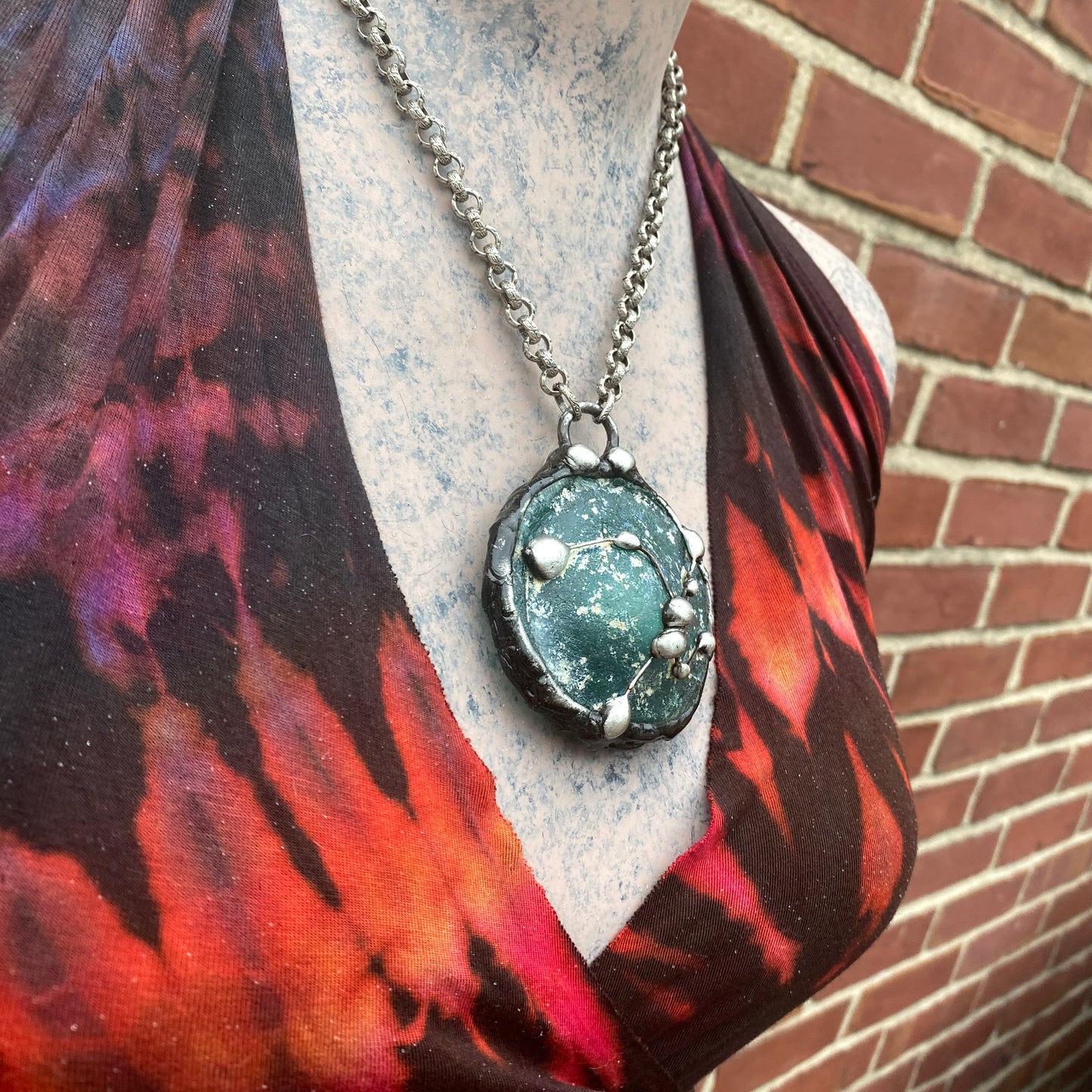 Tiber ~ Ancient Roman Glass Necklace