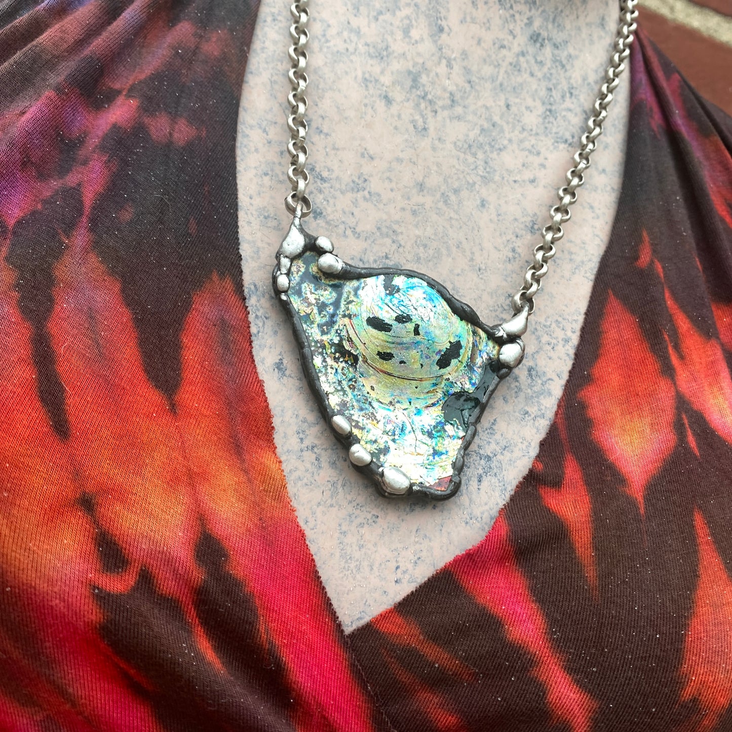 Turano ~ Ancient Roman Glass Necklace