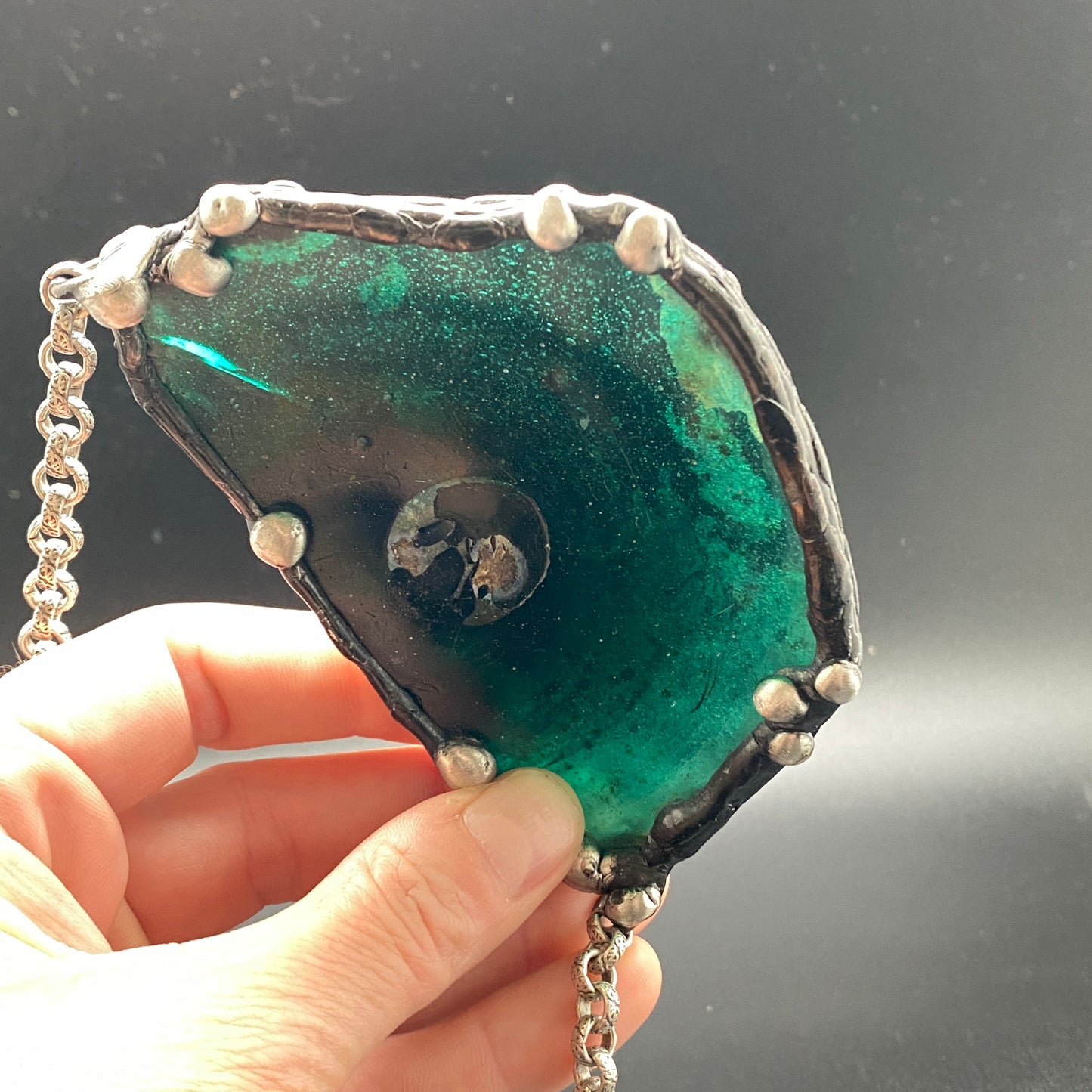 Nemi ~ Ancient Roman Glass Necklace