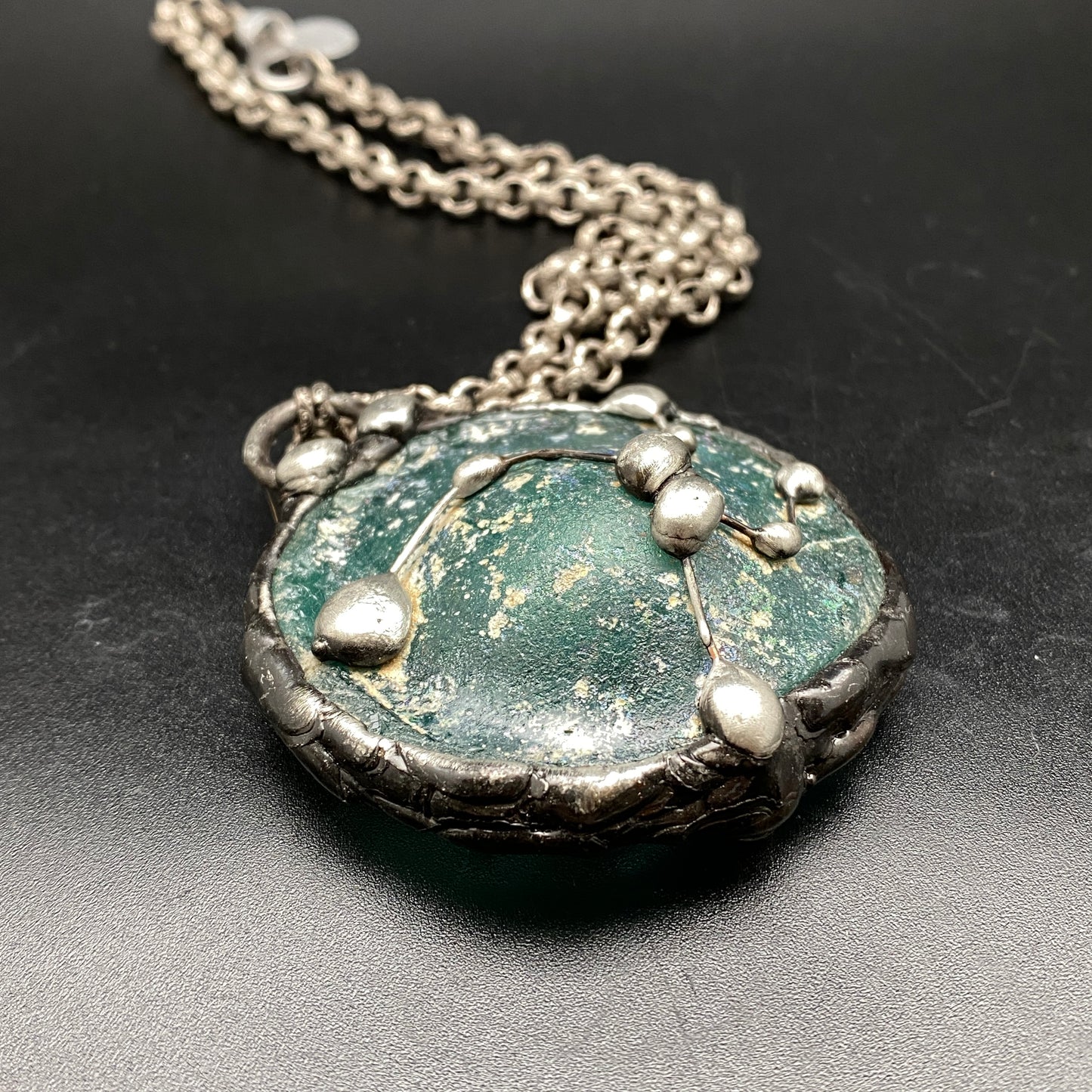 Tiber ~ Ancient Roman Glass Necklace