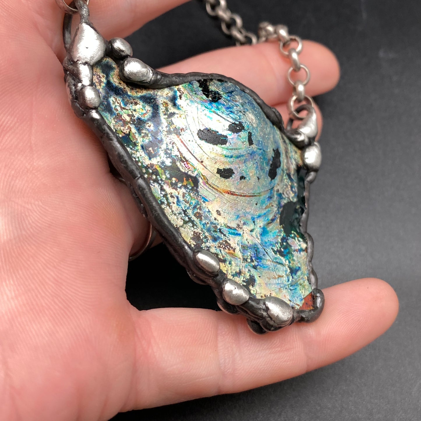 Turano ~ Ancient Roman Glass Necklace