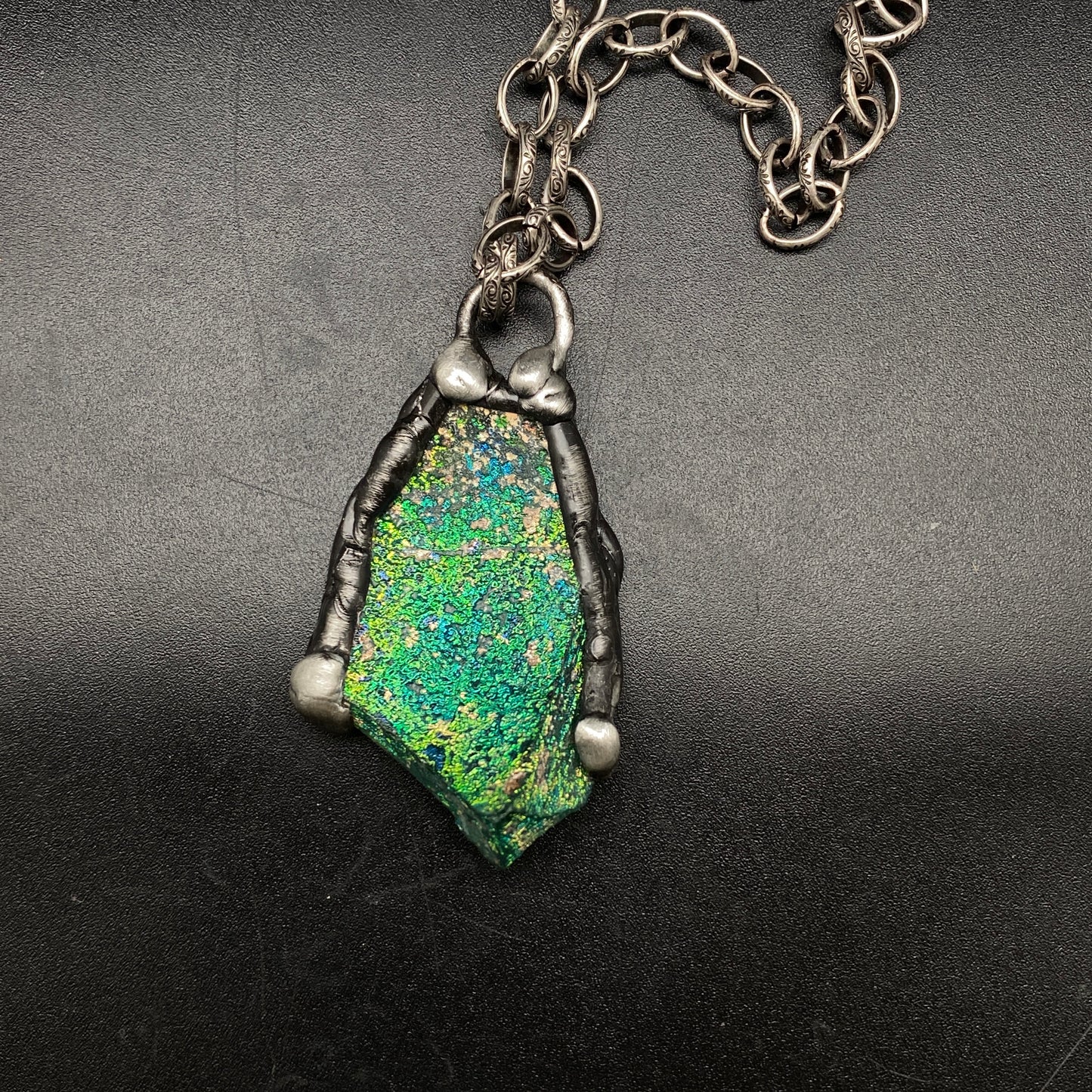 Water ~ Ancient Roman Glass Necklace