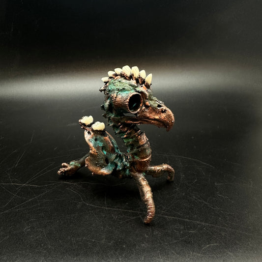 Tooth Feral ~ Tooth Mohawk Hybrid Copper Electroformed