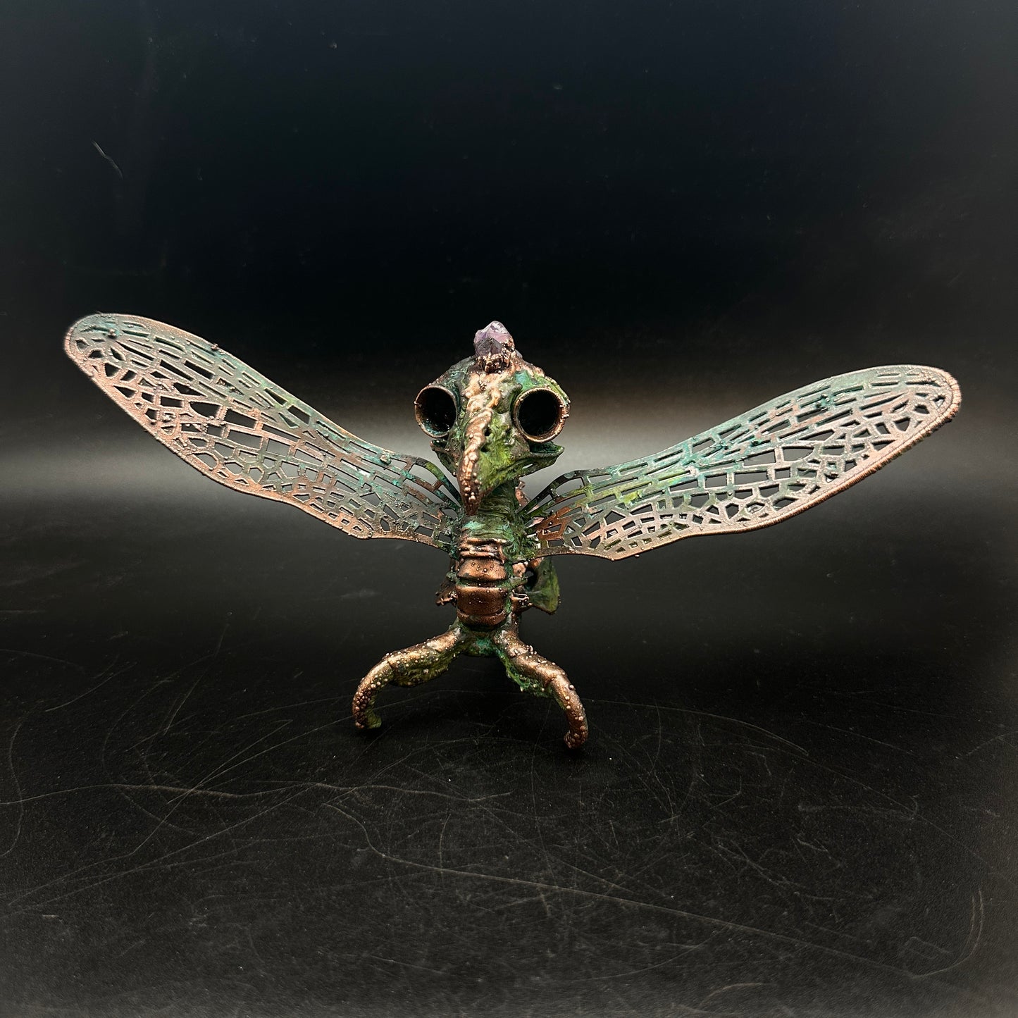 Winged Horus ~ Hybrid Copper Electroformed