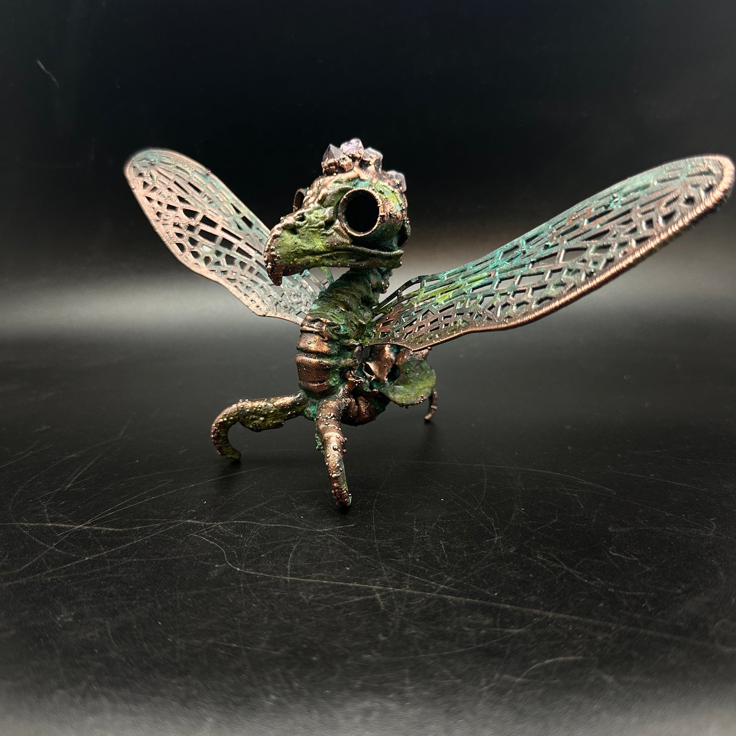 Winged Horus ~ Hybrid Copper Electroformed