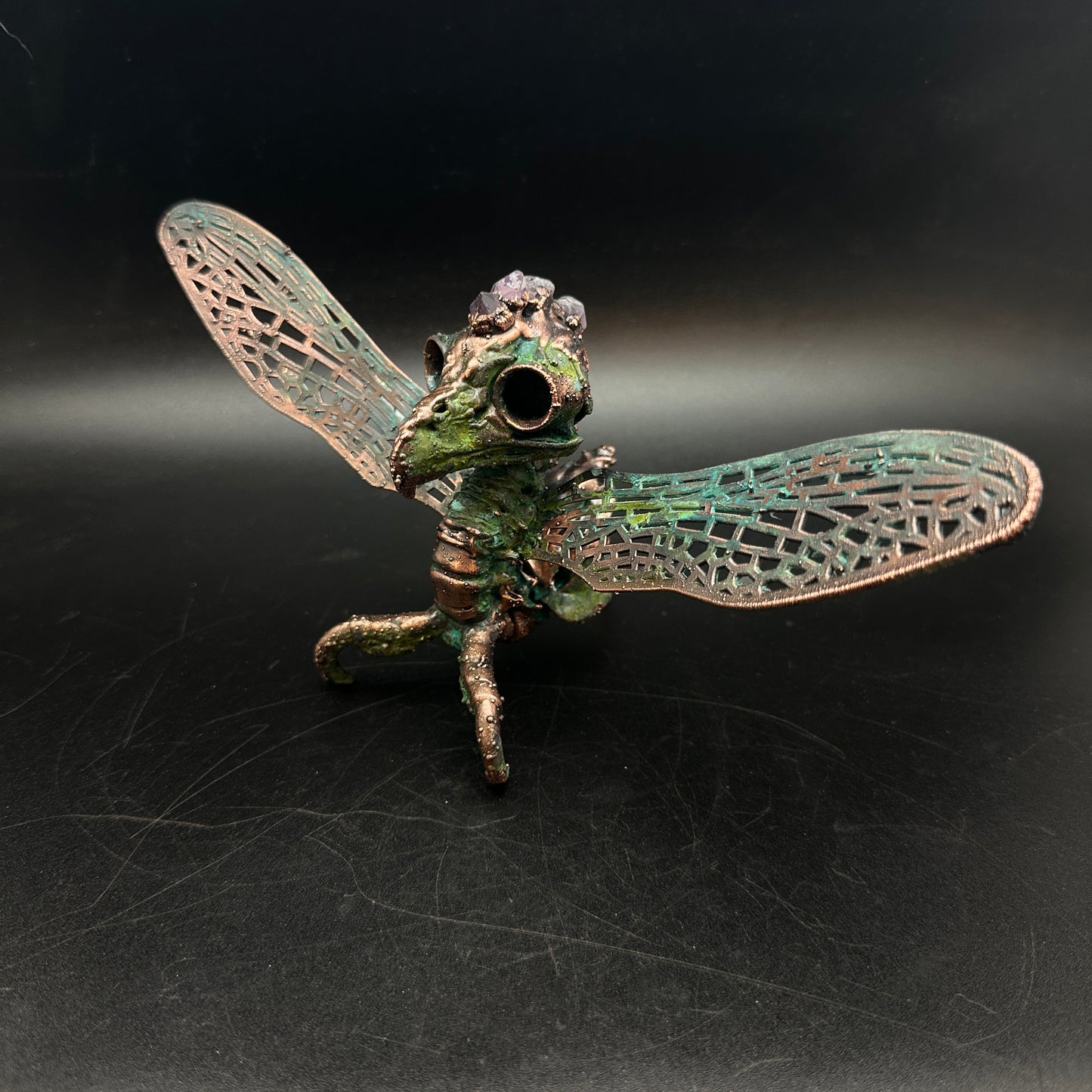 Winged Horus ~ Hybrid Copper Electroformed
