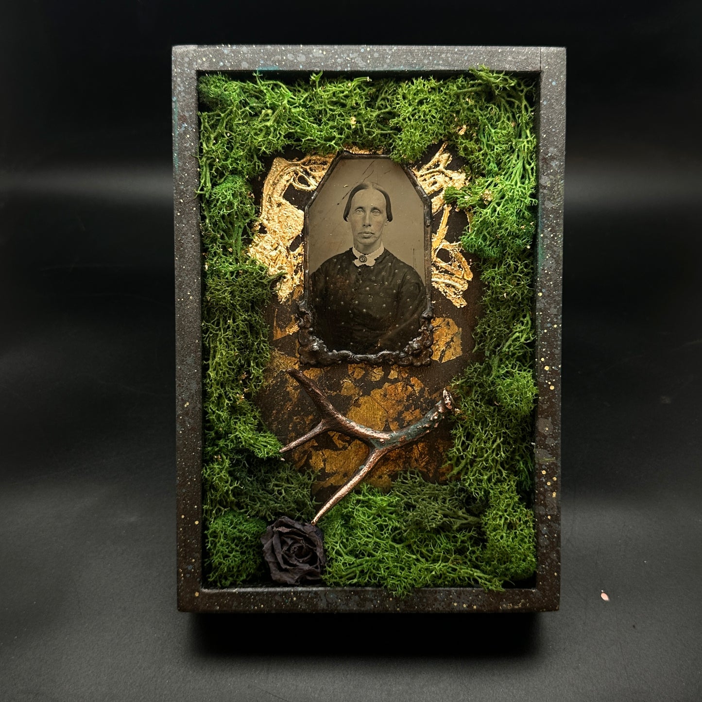 Ancestor Grove ~ Tin Type Reliquary