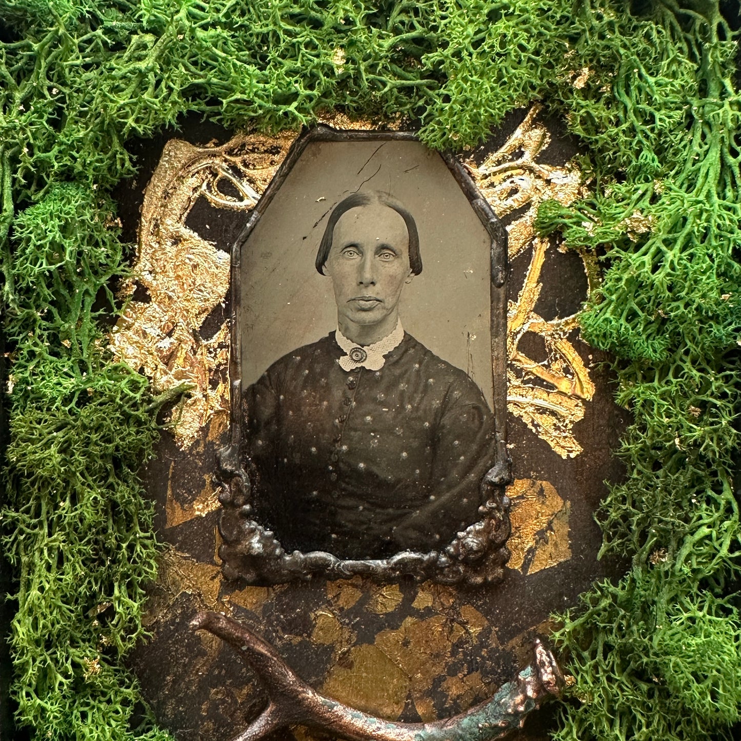 Ancestor Grove ~ Tin Type Reliquary