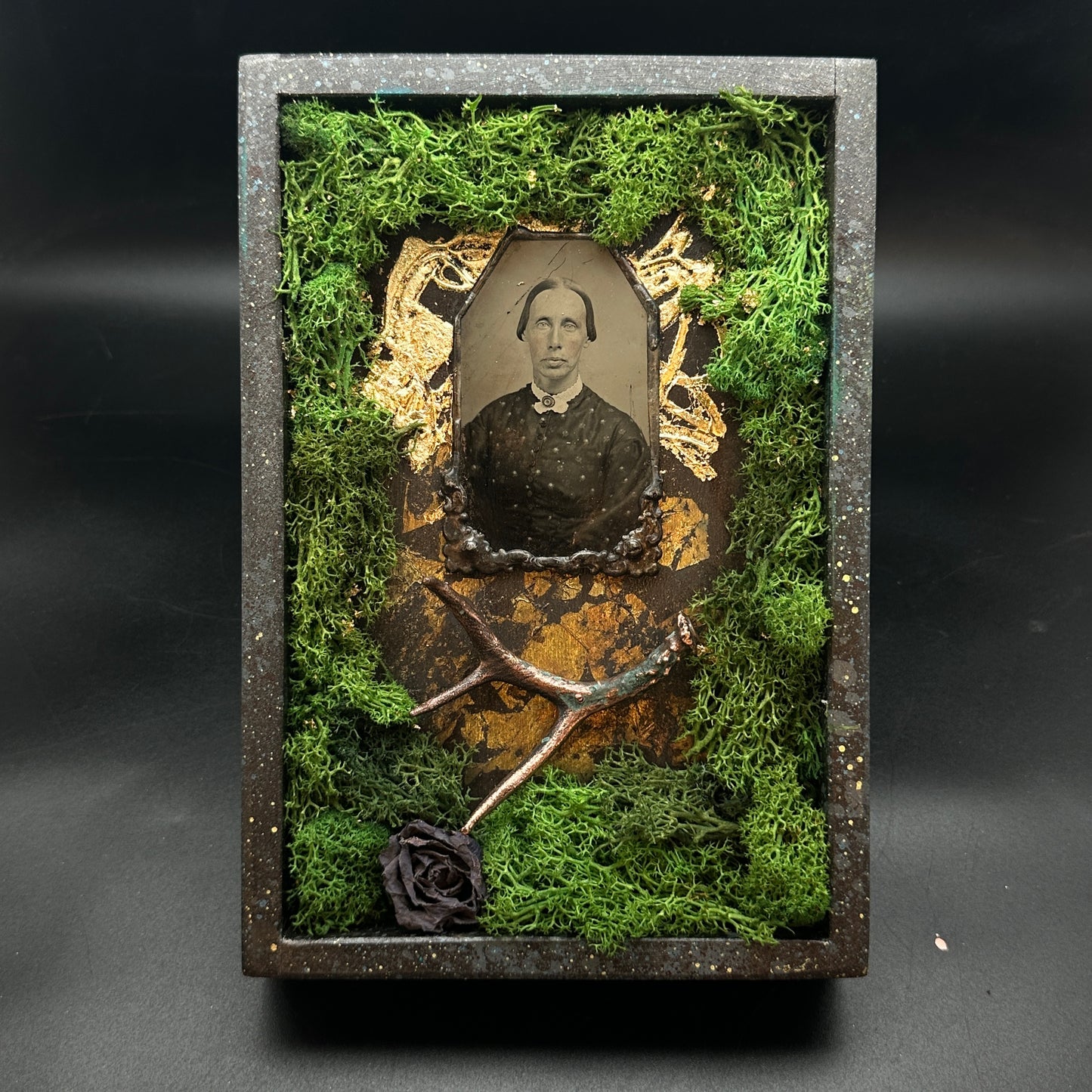 Ancestor Grove ~ Tin Type Reliquary
