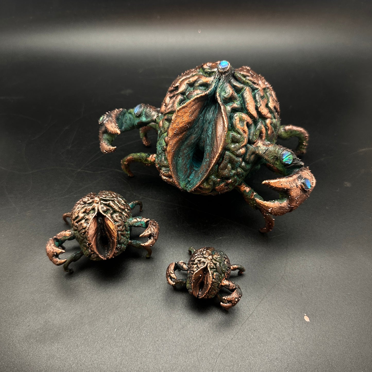 Big 'ol Snatch ~ Copper Electroformed Creature