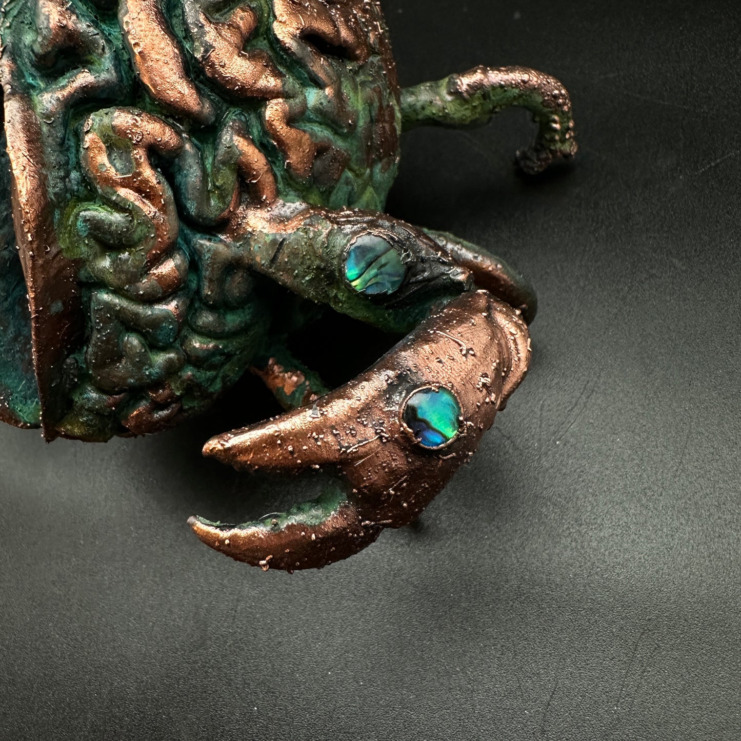 Big 'ol Snatch ~ Copper Electroformed Creature