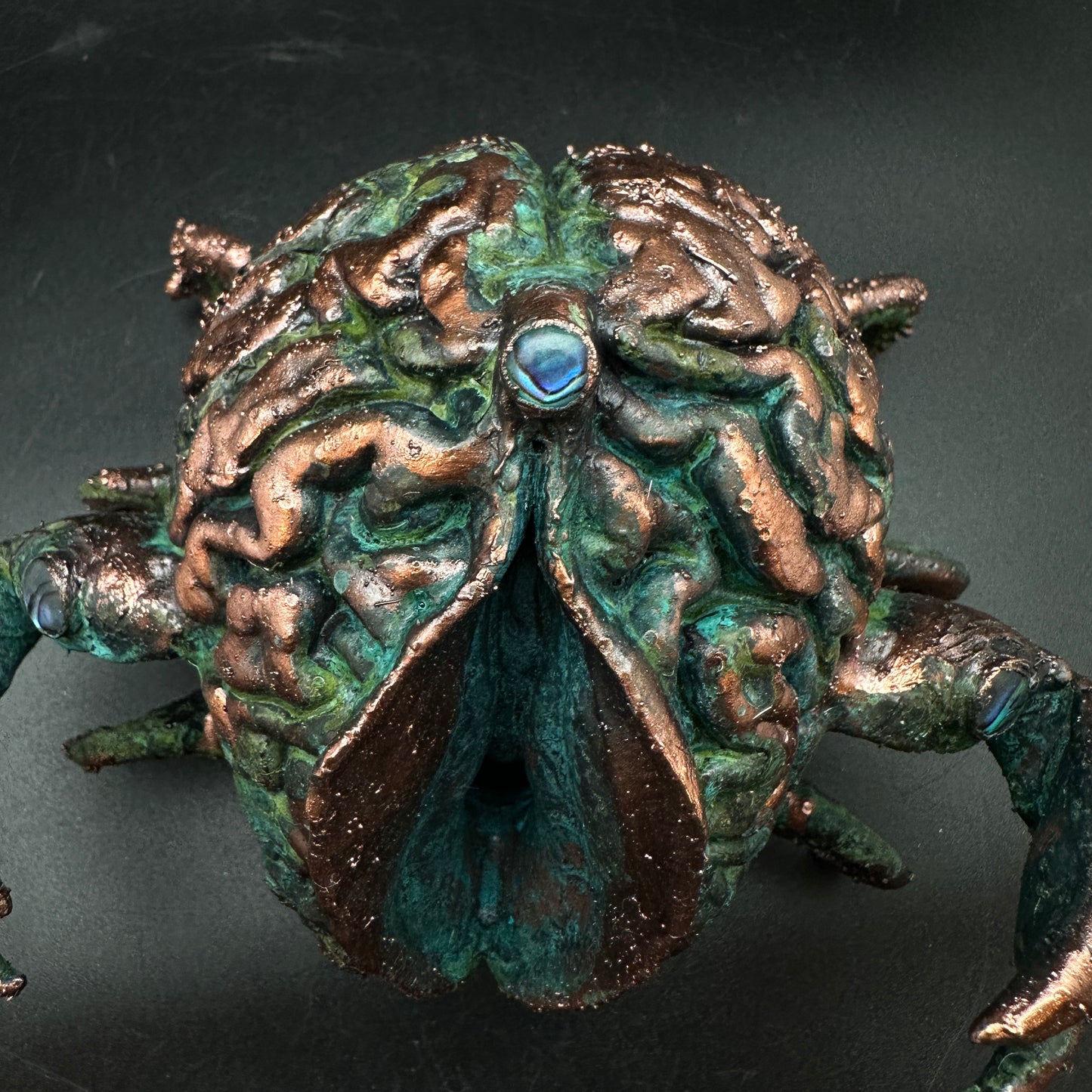 Big 'ol Snatch ~ Copper Electroformed Creature