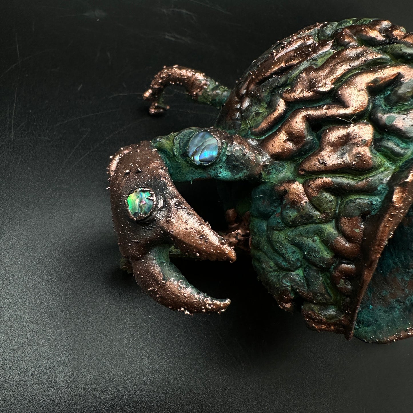 Big 'ol Snatch ~ Copper Electroformed Creature