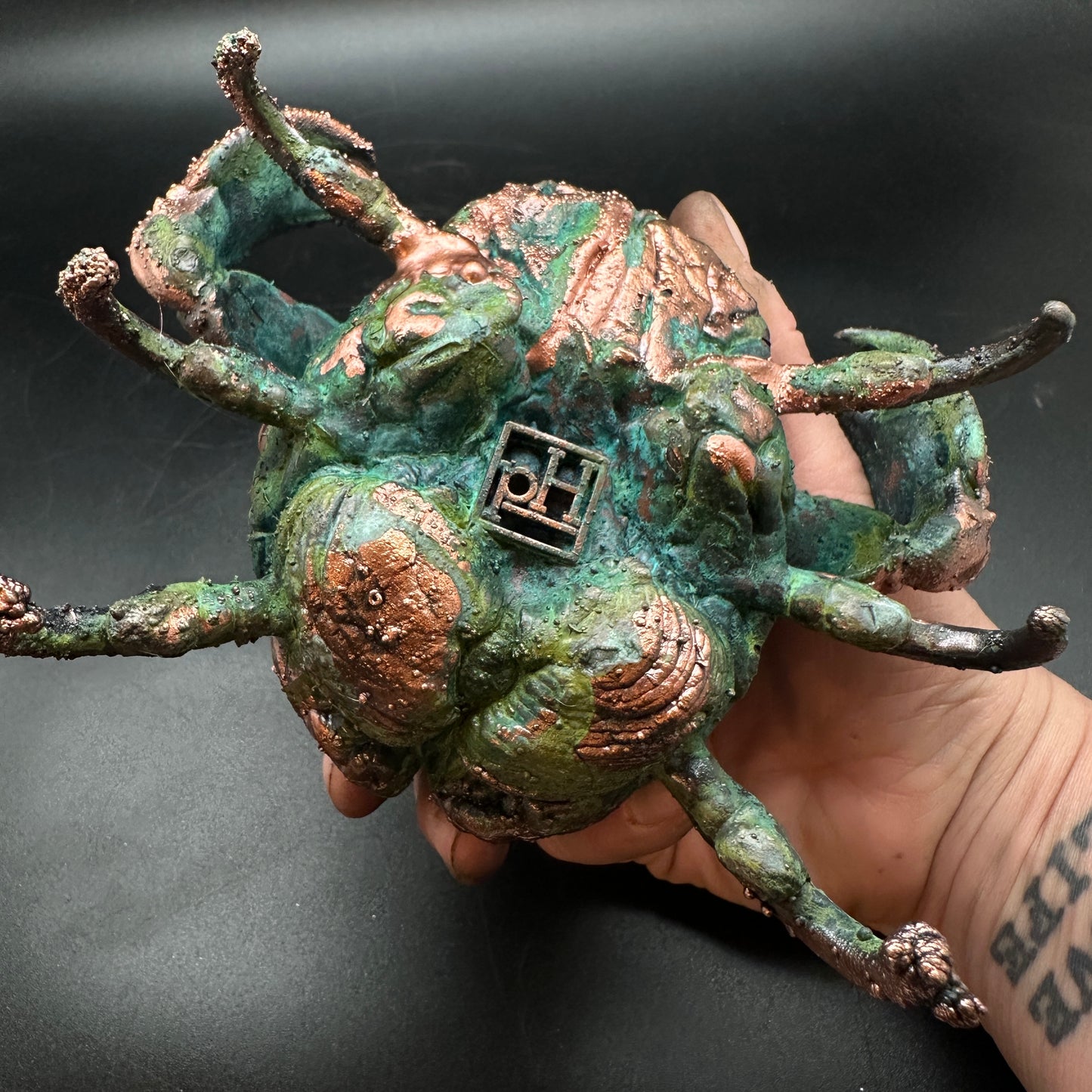 Big 'ol Snatch ~ Copper Electroformed Creature
