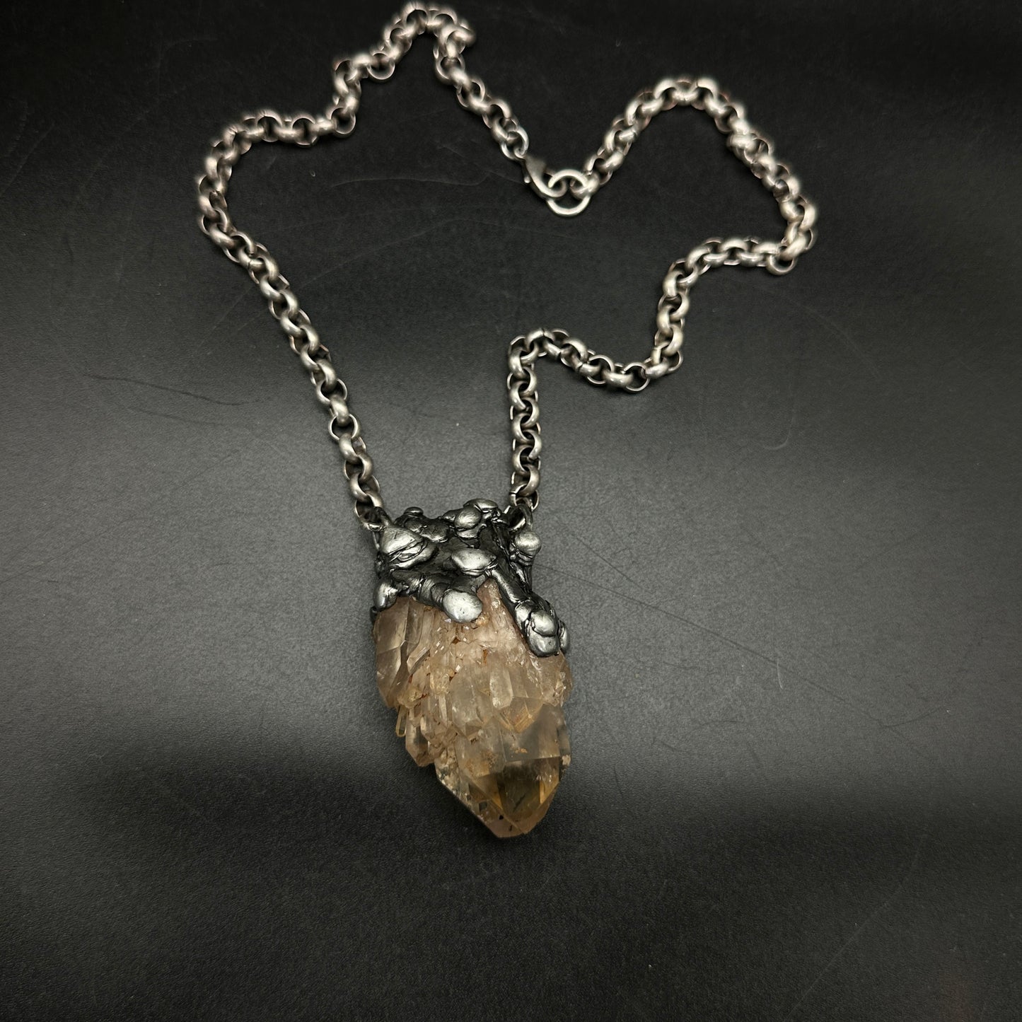 Shards of the Mountain ~Congo Citrine Talisman Necklace