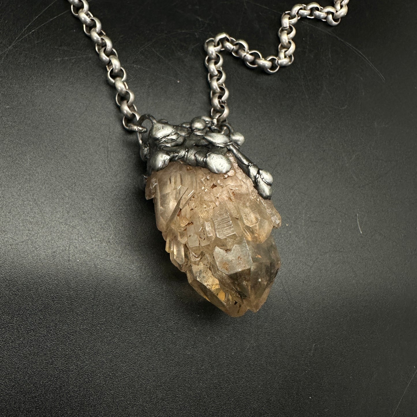 Shards of the Mountain ~Congo Citrine Talisman Necklace