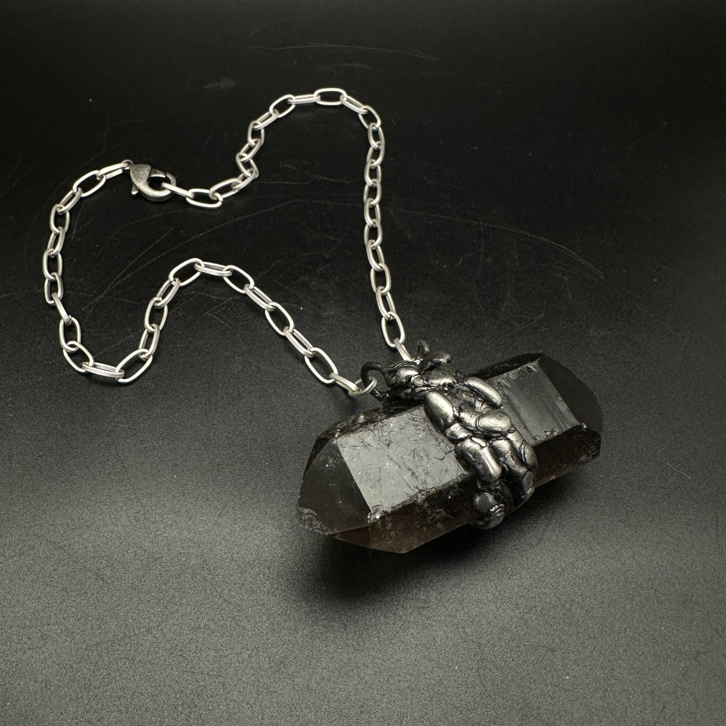Weight of the World ~ XL Smoky Quartz Pendant