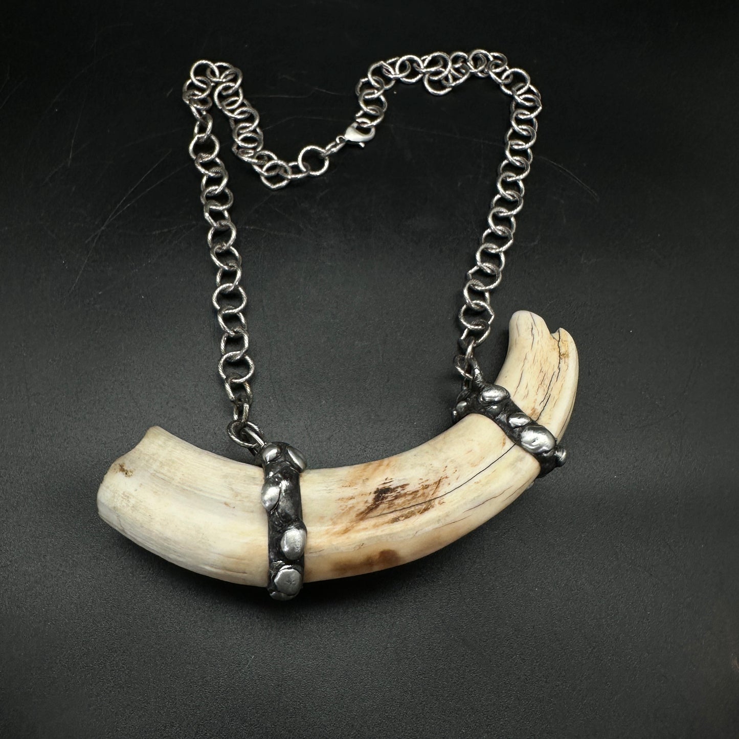 Tooth & Talisman ~ Boar Tusk Necklace