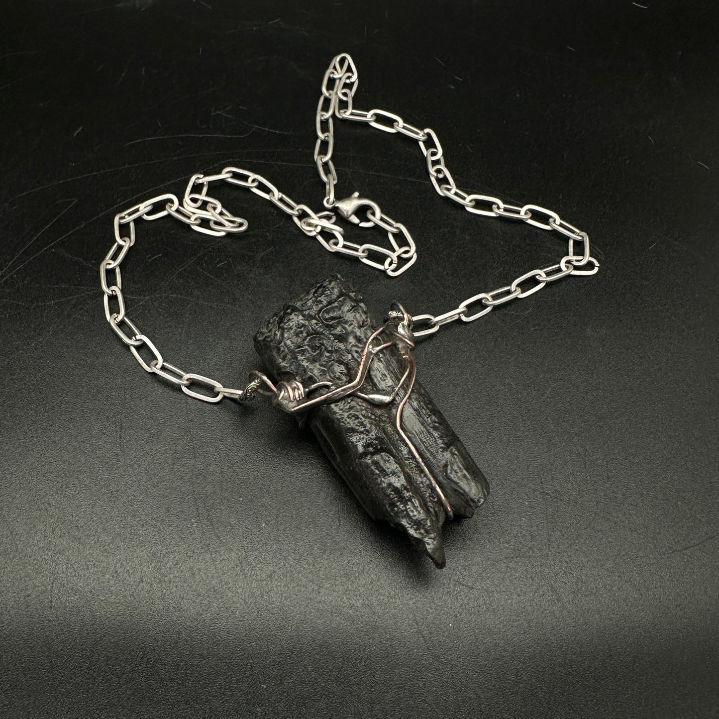 Ancient Traveler ~ Fossil Horse Tooth Relic Necklace