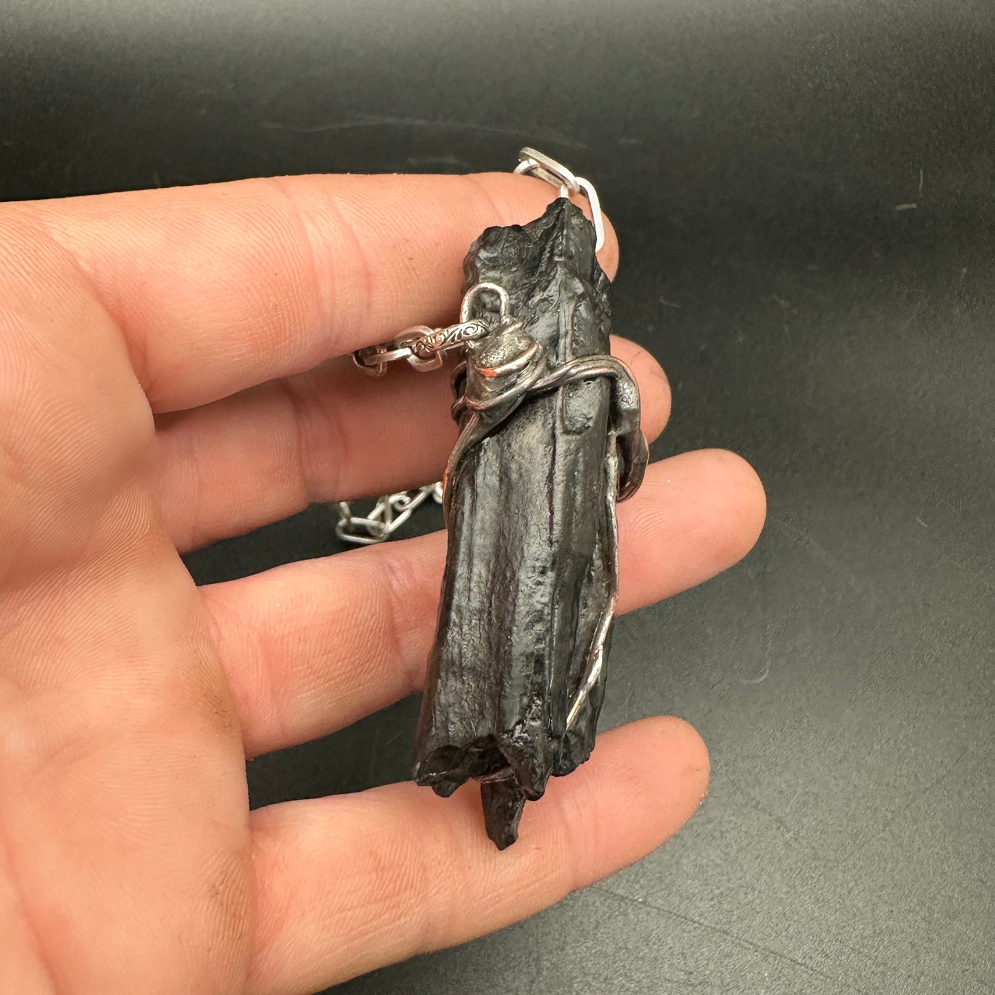 Ancient Traveler ~ Fossil Horse Tooth Relic Necklace