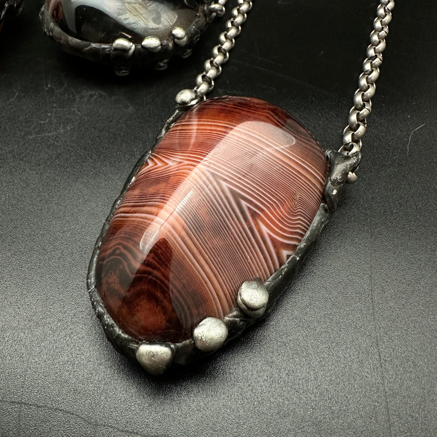 Planetary ~ Sardonyx Necklace