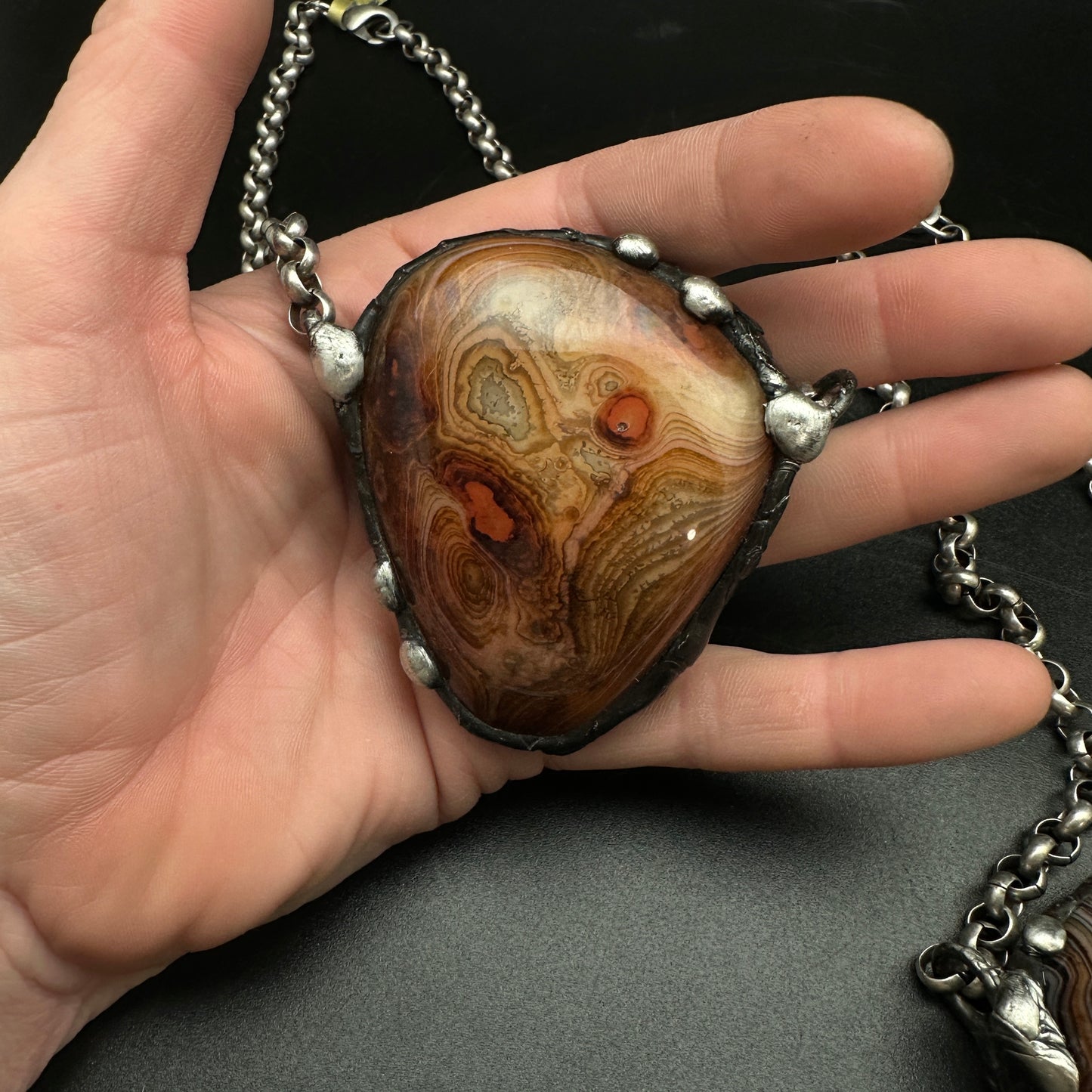 Planetary ~ Sardonyx Necklace