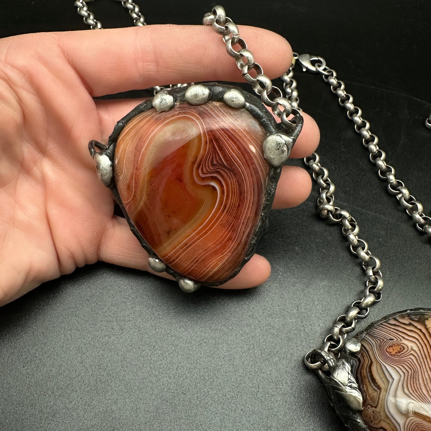 Planetary ~ Sardonyx Necklace