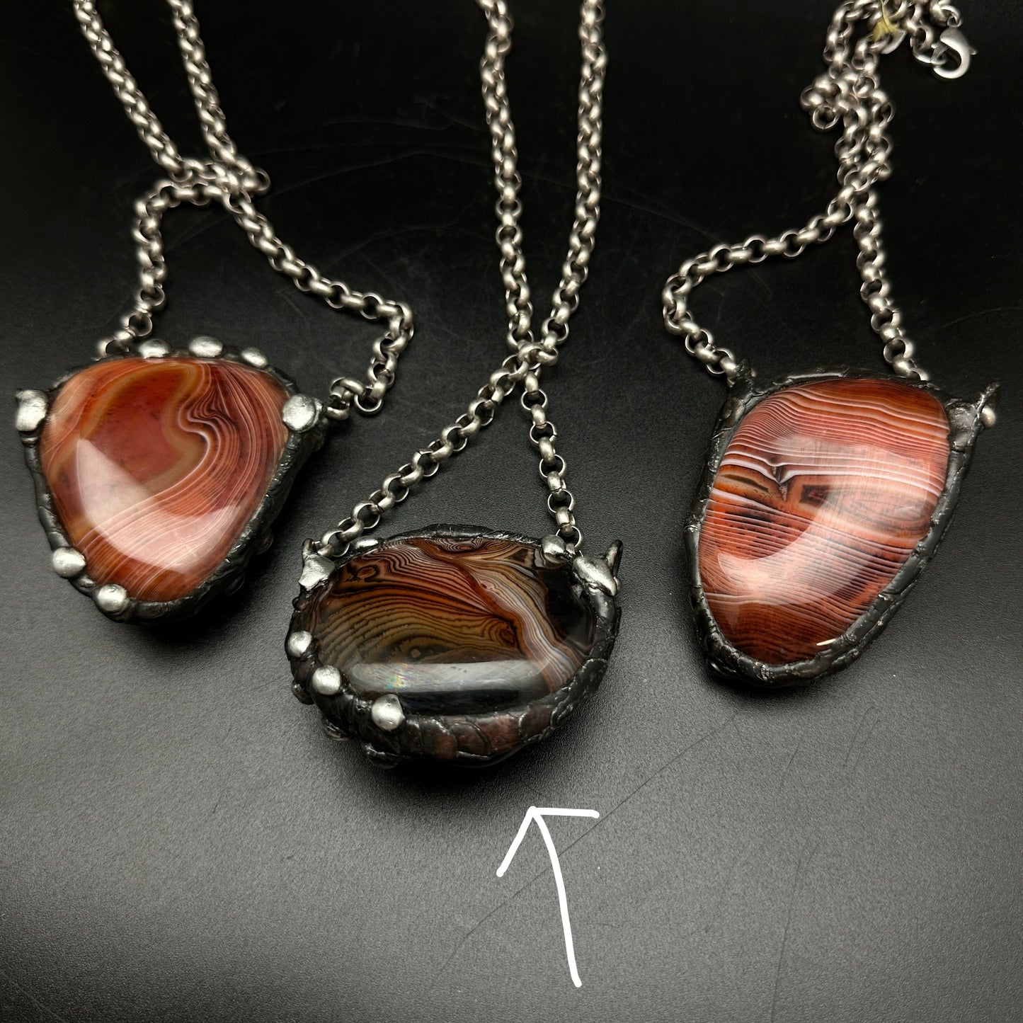 Planetary ~ Sardonyx Necklace