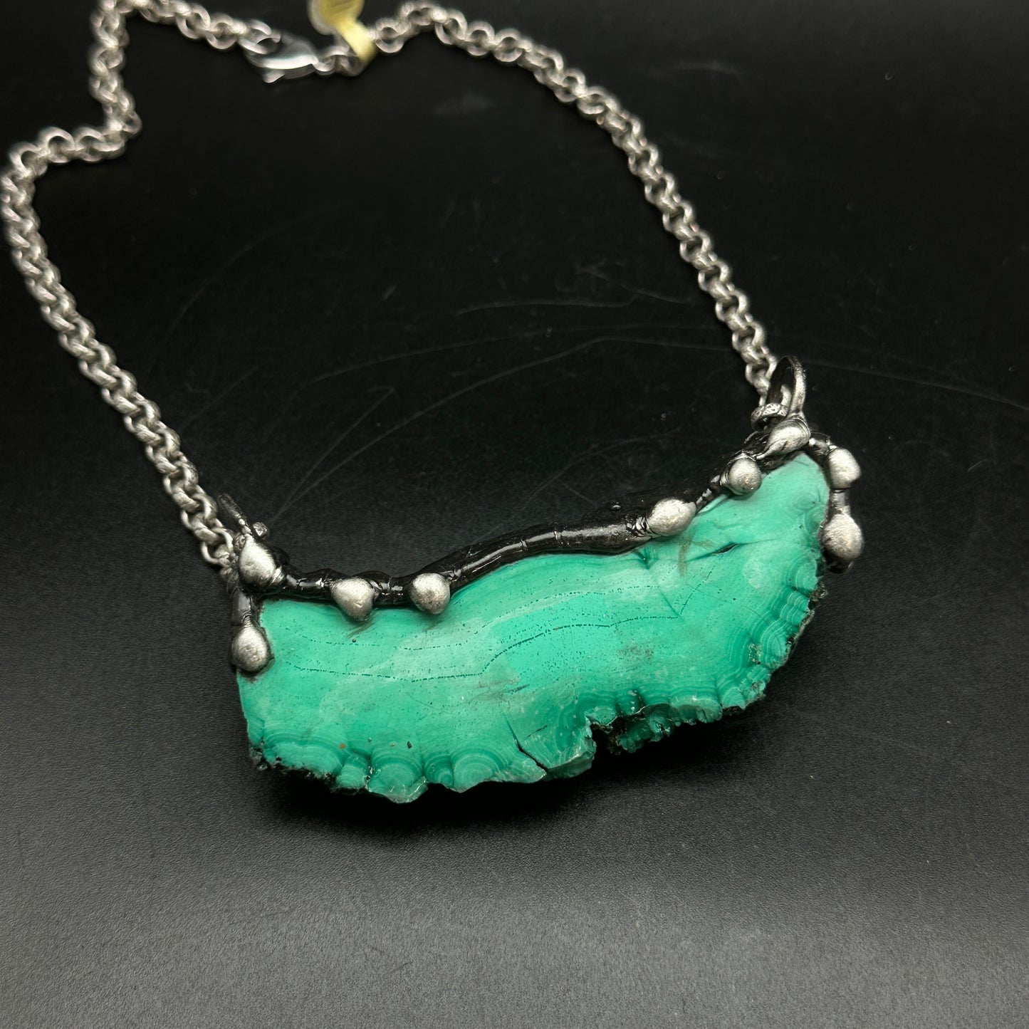 Azure ~ Malachite Necklace