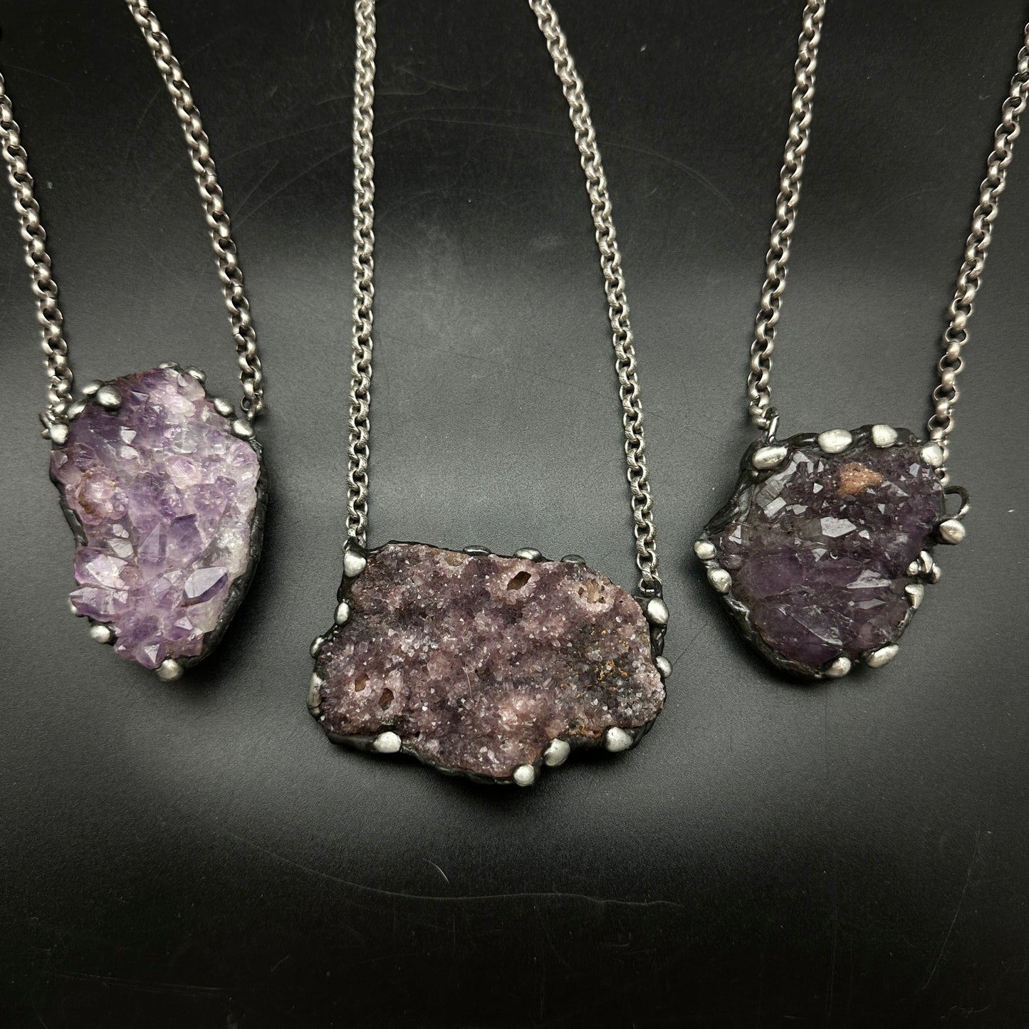 Royals ~ Amethyst Crystal Necklace