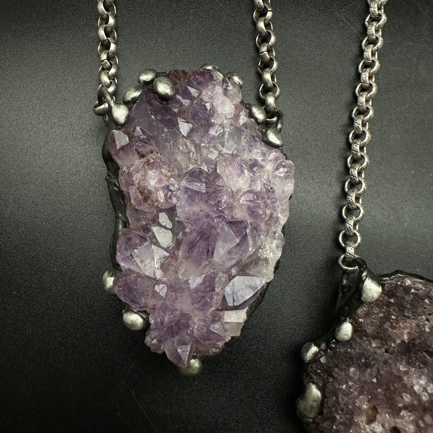 Royals ~ Amethyst Crystal Necklace