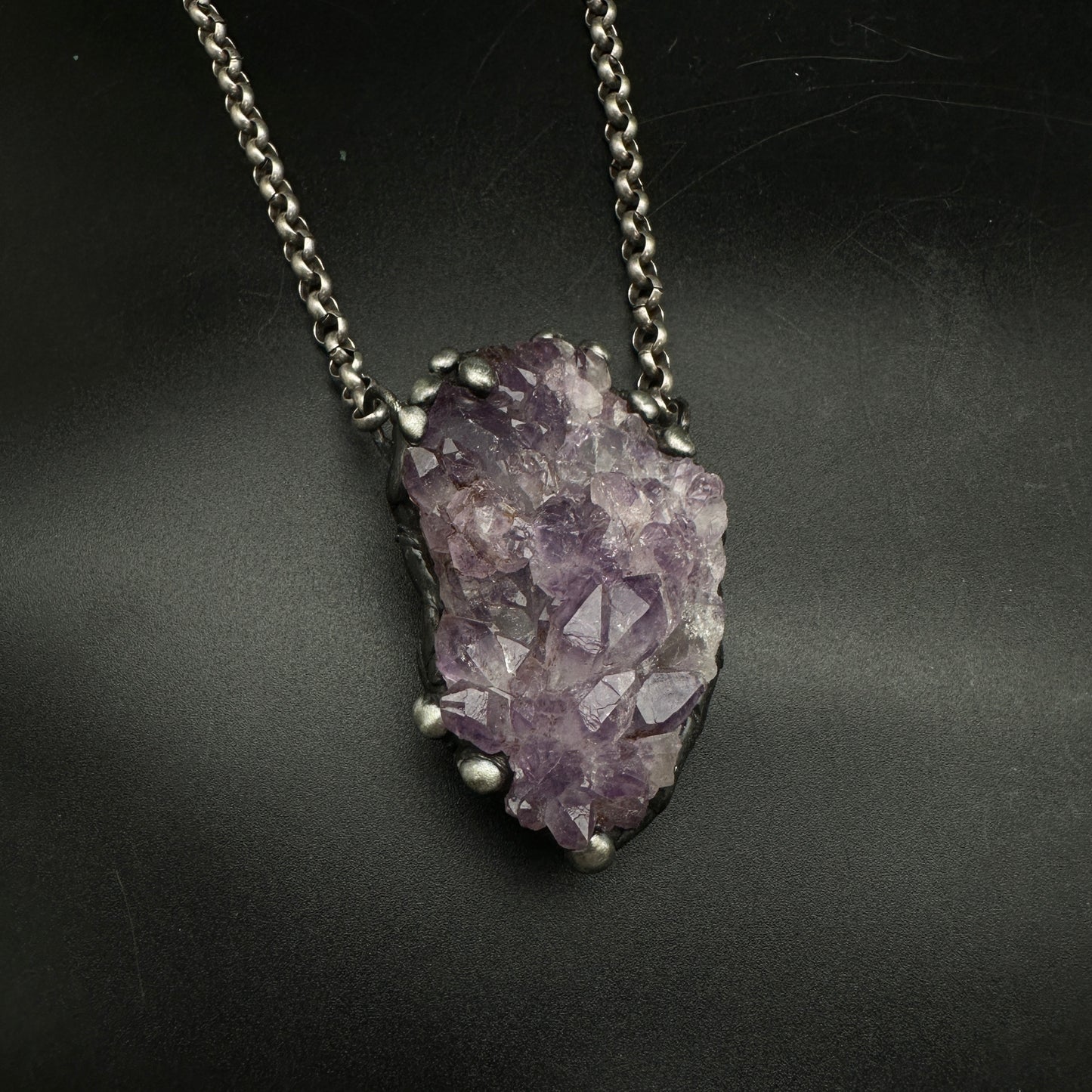 Royals ~ Amethyst Crystal Necklace