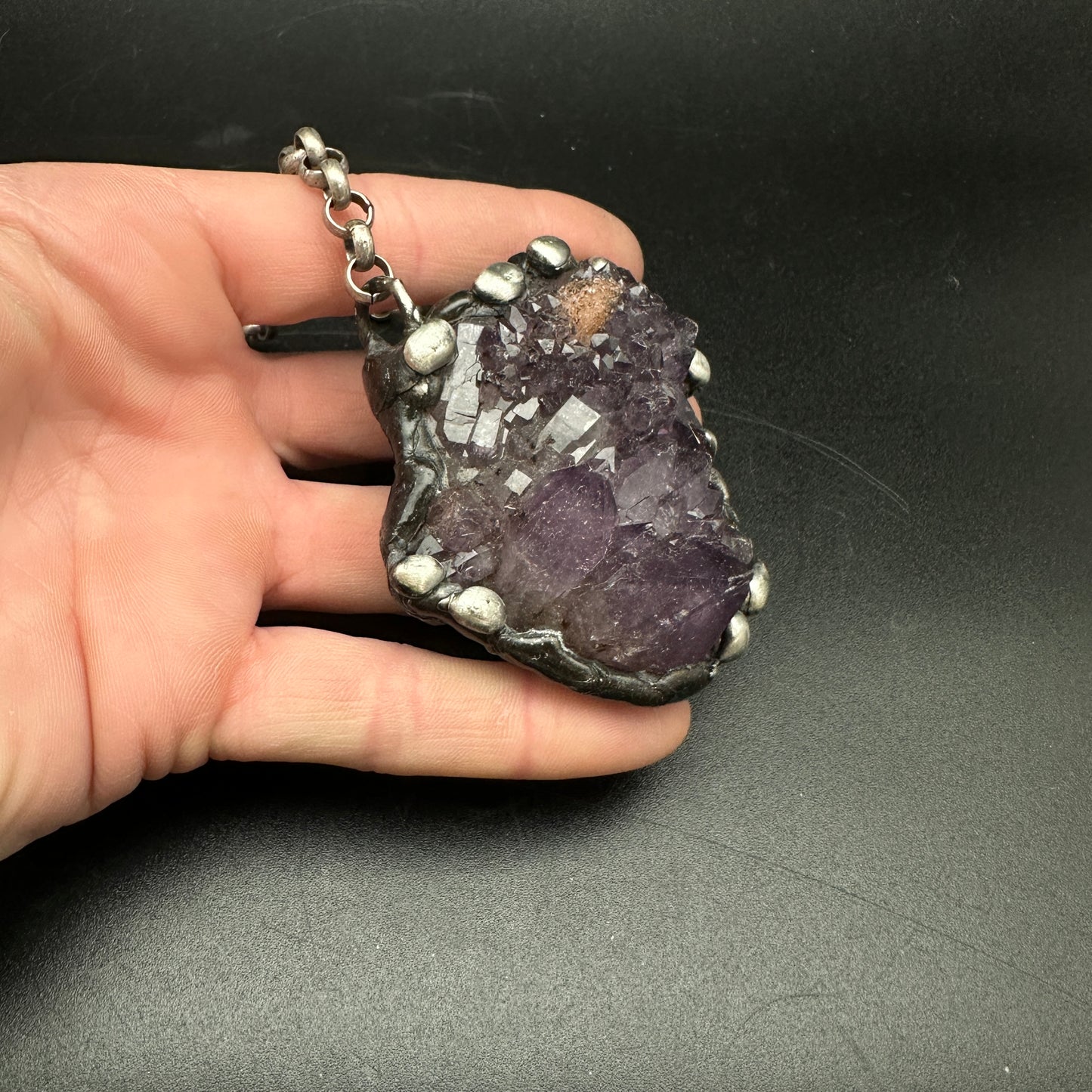 Altruistic ~ Amethyst Crystal Necklace