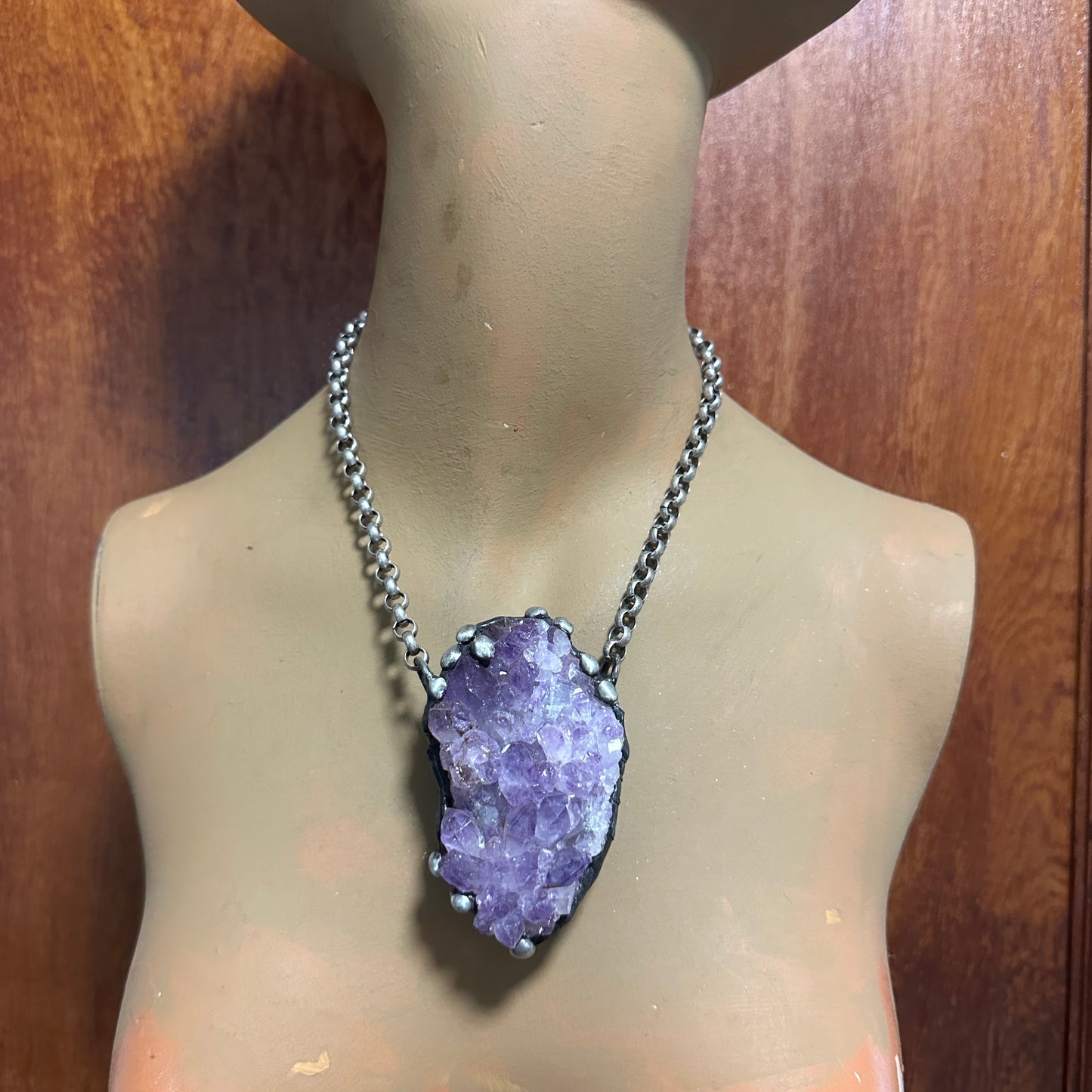 Royals ~ Amethyst Crystal Necklace