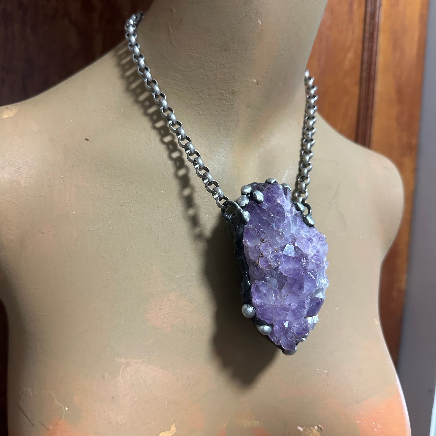 Royals ~ Amethyst Crystal Necklace