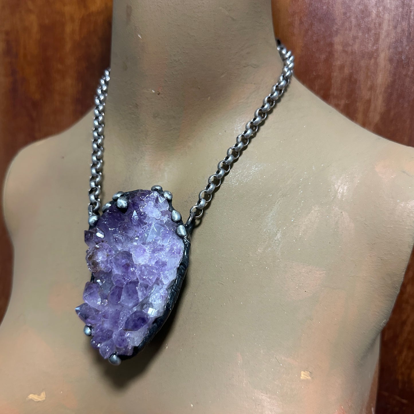 Royals ~ Amethyst Crystal Necklace