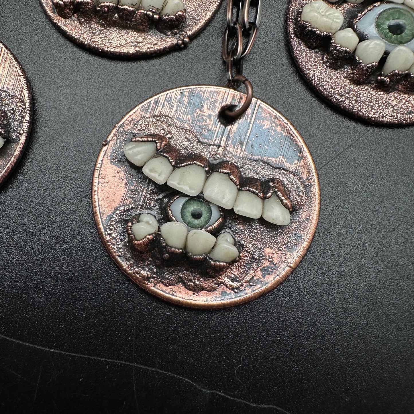 Seers ~ Tooth & Eye Copper Medallion