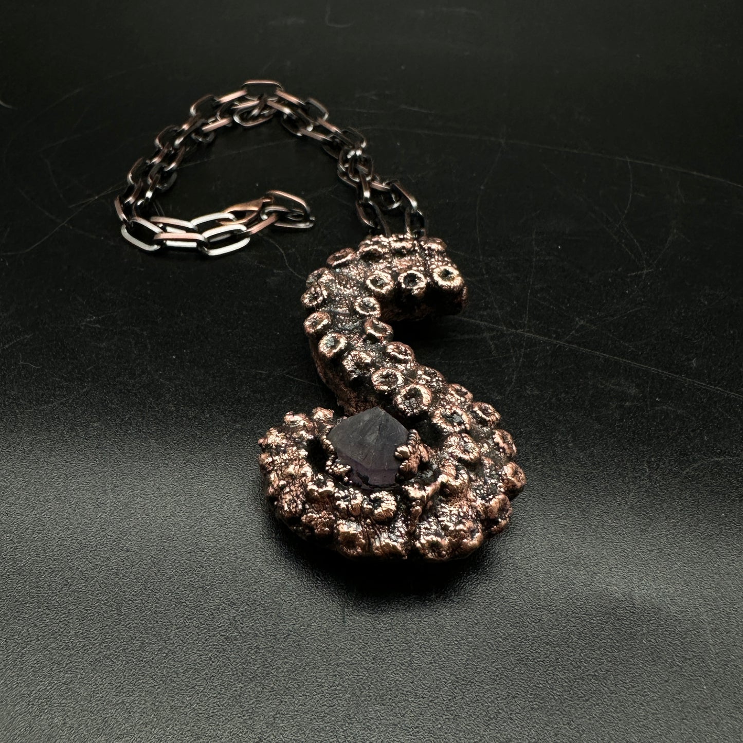 Kraken ~ Tentacle With Amethyst