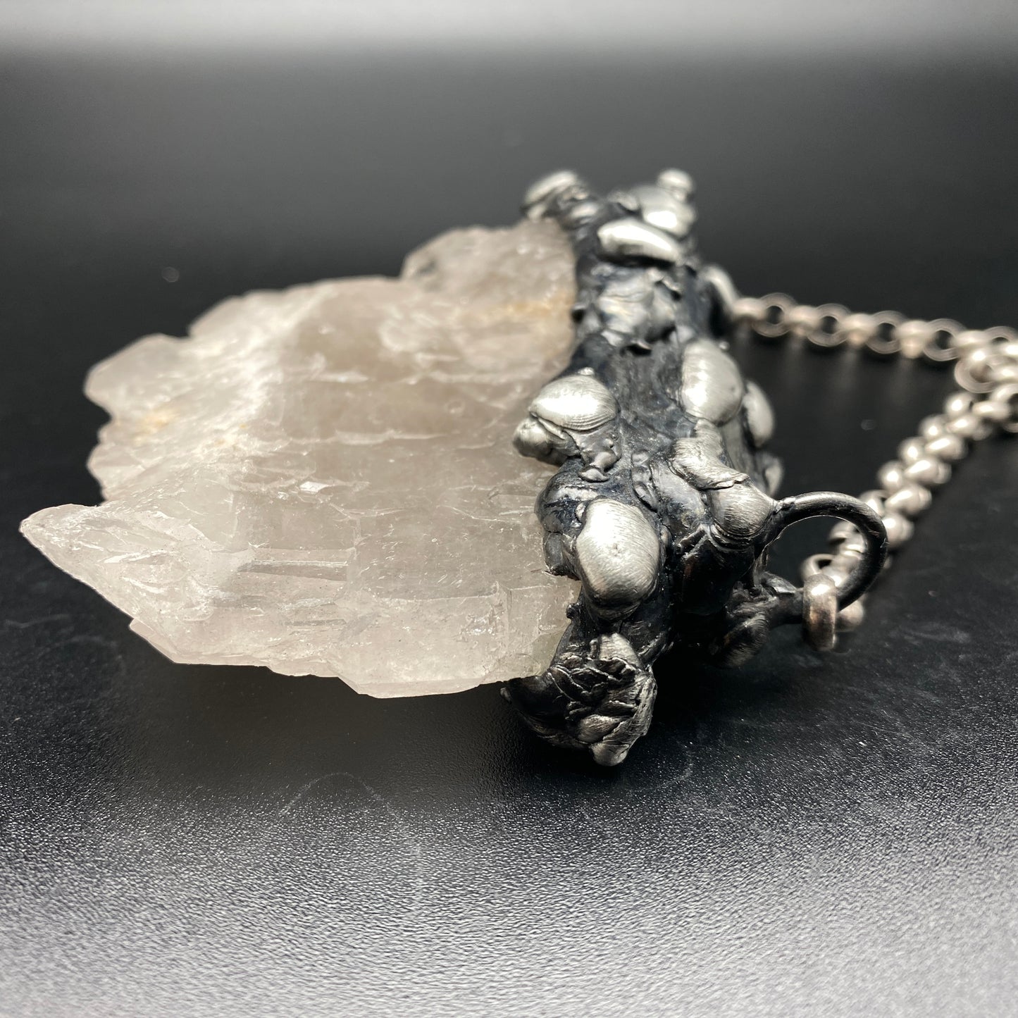 The Last Unicorn ~ Elestial Quartz Necklace