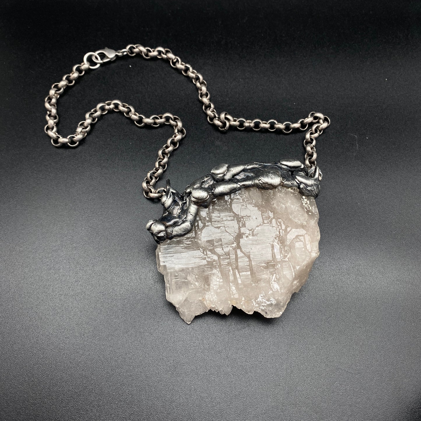 The Last Unicorn ~ Elestial Quartz Necklace