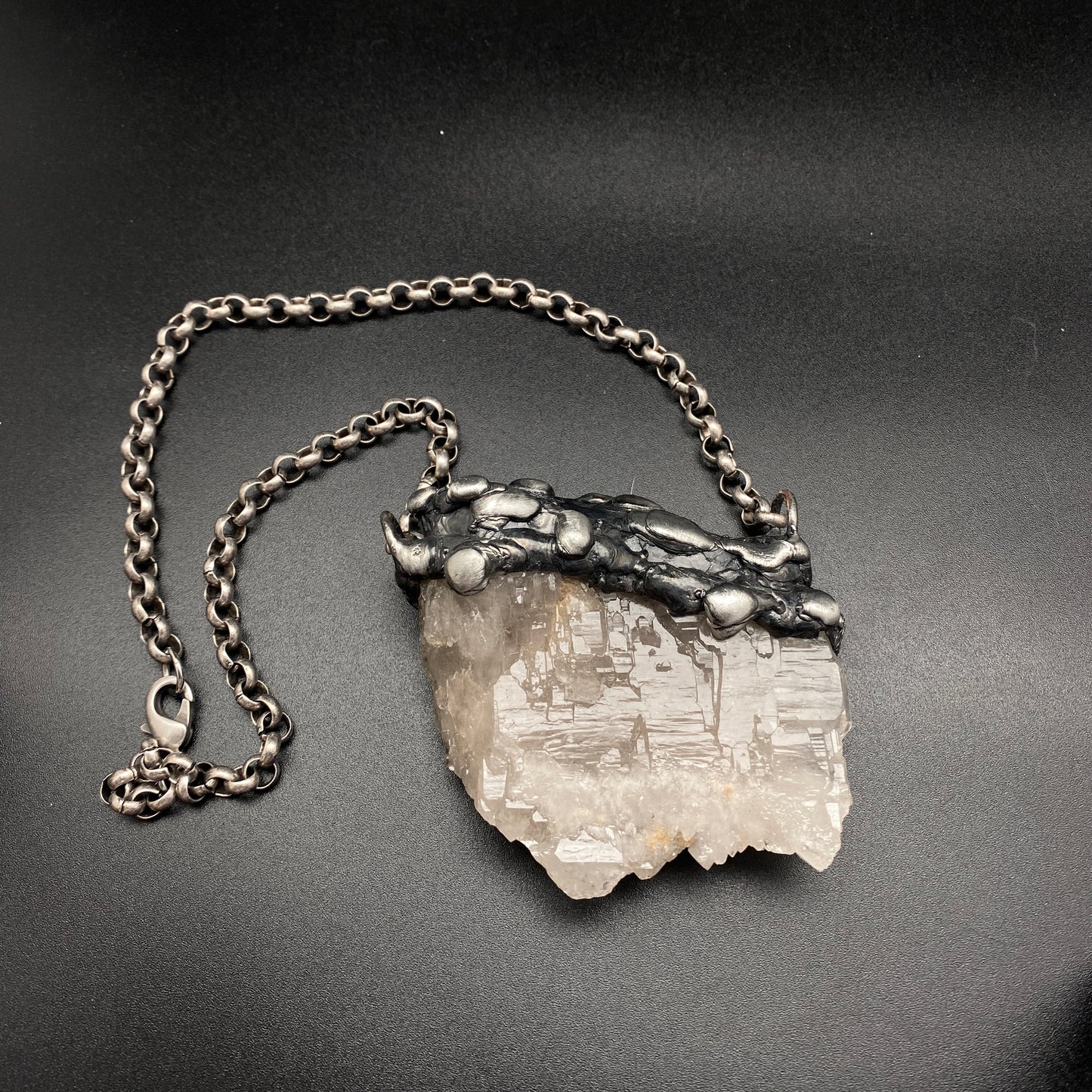 The Last Unicorn ~ Elestial Quartz Necklace