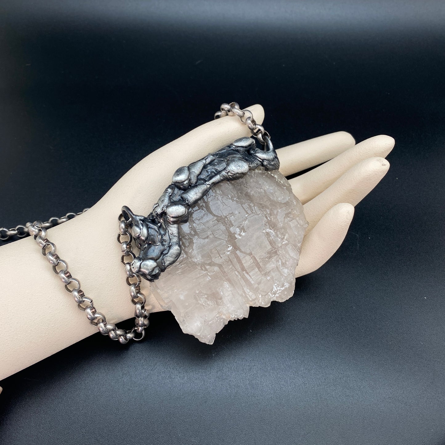 The Last Unicorn ~ Elestial Quartz Necklace