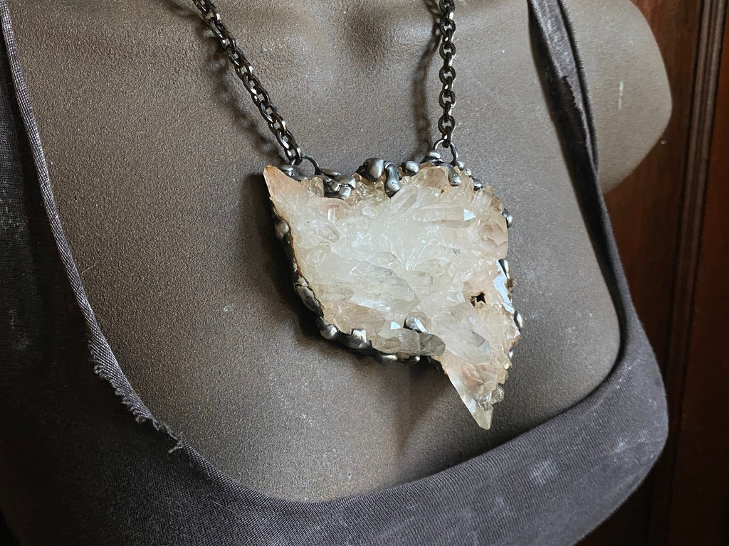 Broadcast ~ Quartz Necklace