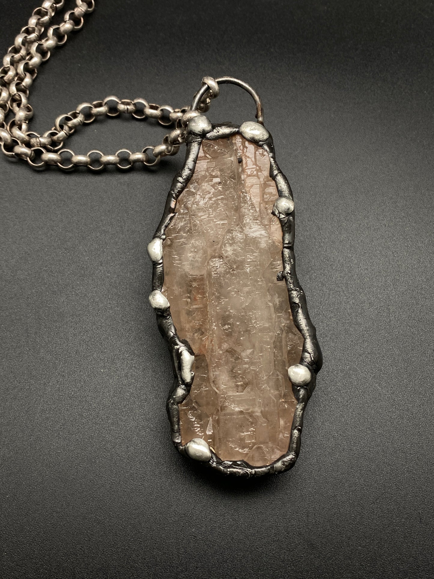 The Last Unicorn ~ Elestial Smoky Quartz Necklace