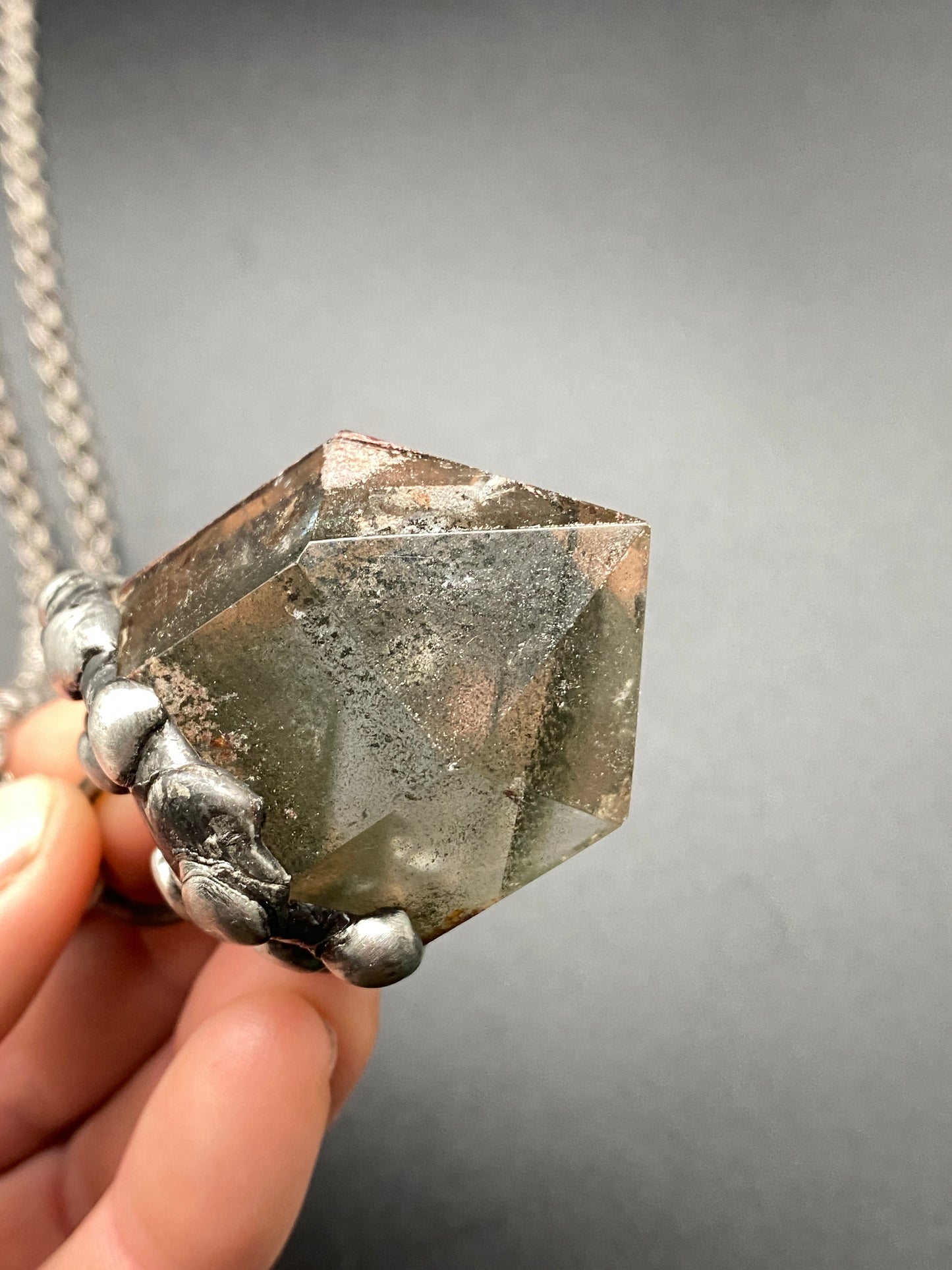 Glen ~ Lodolite Garden Quartz