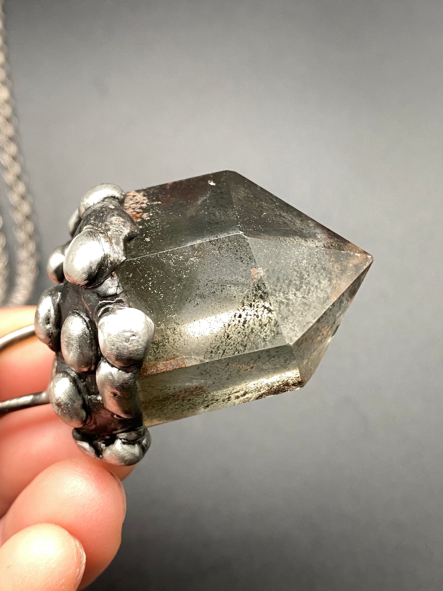 Glen ~ Lodolite Garden Quartz
