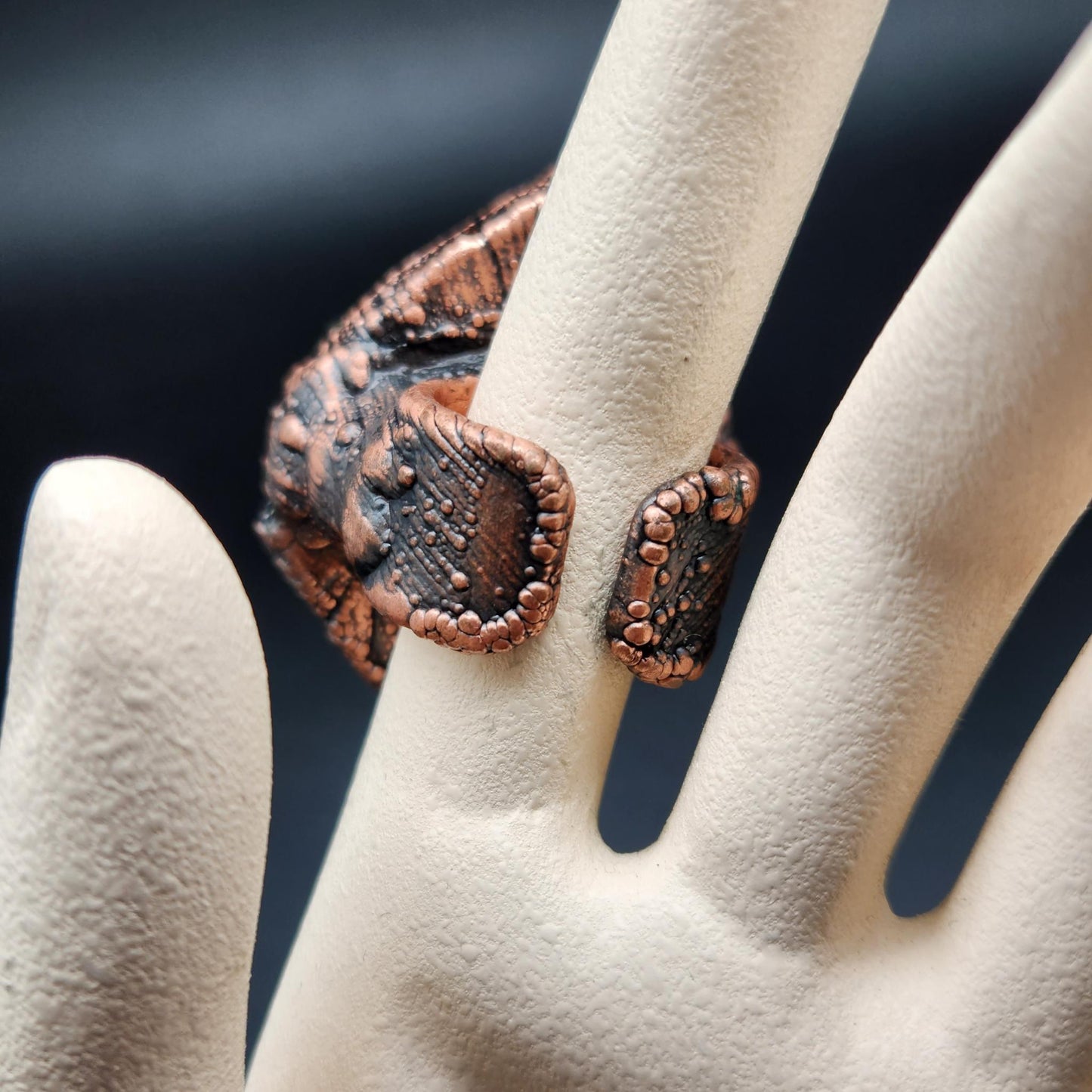 Ritual ~ Chiastolite Statement Ring